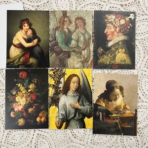 Louve museum ephemera + cards